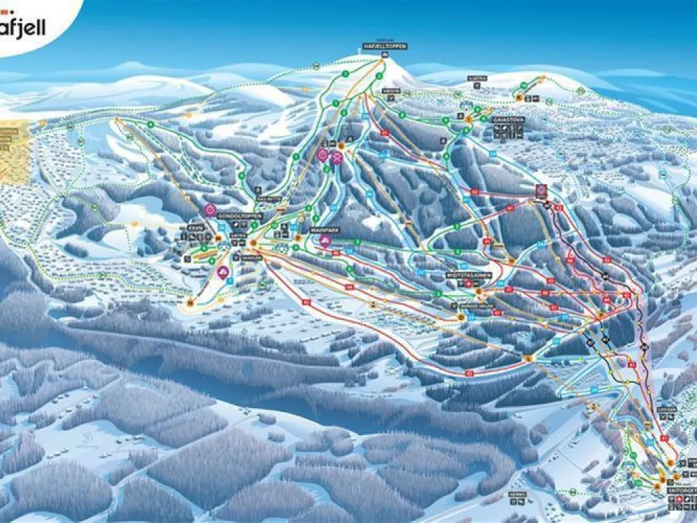 Weekendpaket med skipass till Mosetertoppen Skidstadion
