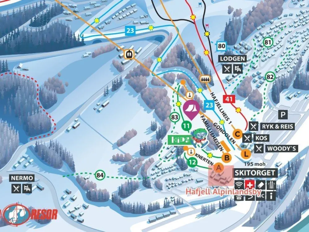 HAFJELL ALPINLANDSBY 78