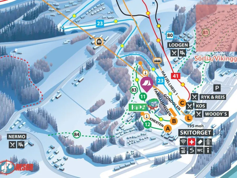 Skipasspaket till Sörlia under mittvecka